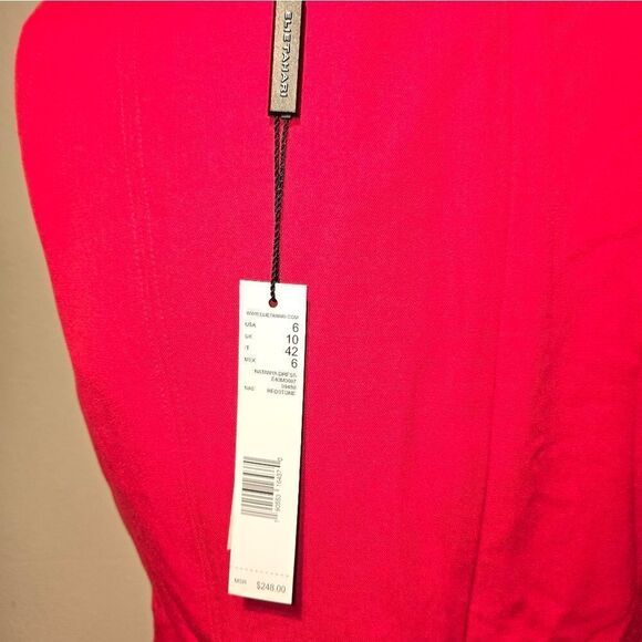NWT Elie Tahari front  red dress size 6 NWT - Picture 13 of 15